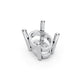 Oval 4 Claw Head - AC CL103