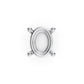 Oval 4 Claw Head - AC CL103