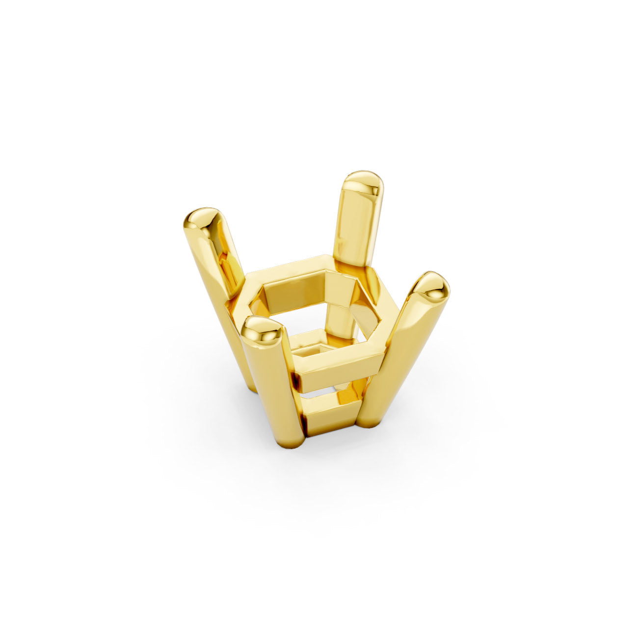 Asscher 4 Claw Head - AC CL100