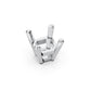 Asscher 4 Claw Head - AC CL100