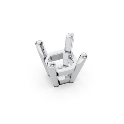 Asscher 4 Claw Head - AC CL100