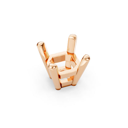 Asscher 4 Claw Head - AC CL100