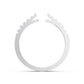 Single Stone Shank, Claw Set Shoulders - AC SH100