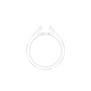 Single Stone Shank - AC SH49