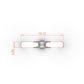 Single Stone Shank - AC SH40 LOW