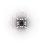 Heart 4 Claw Head - AC CL101