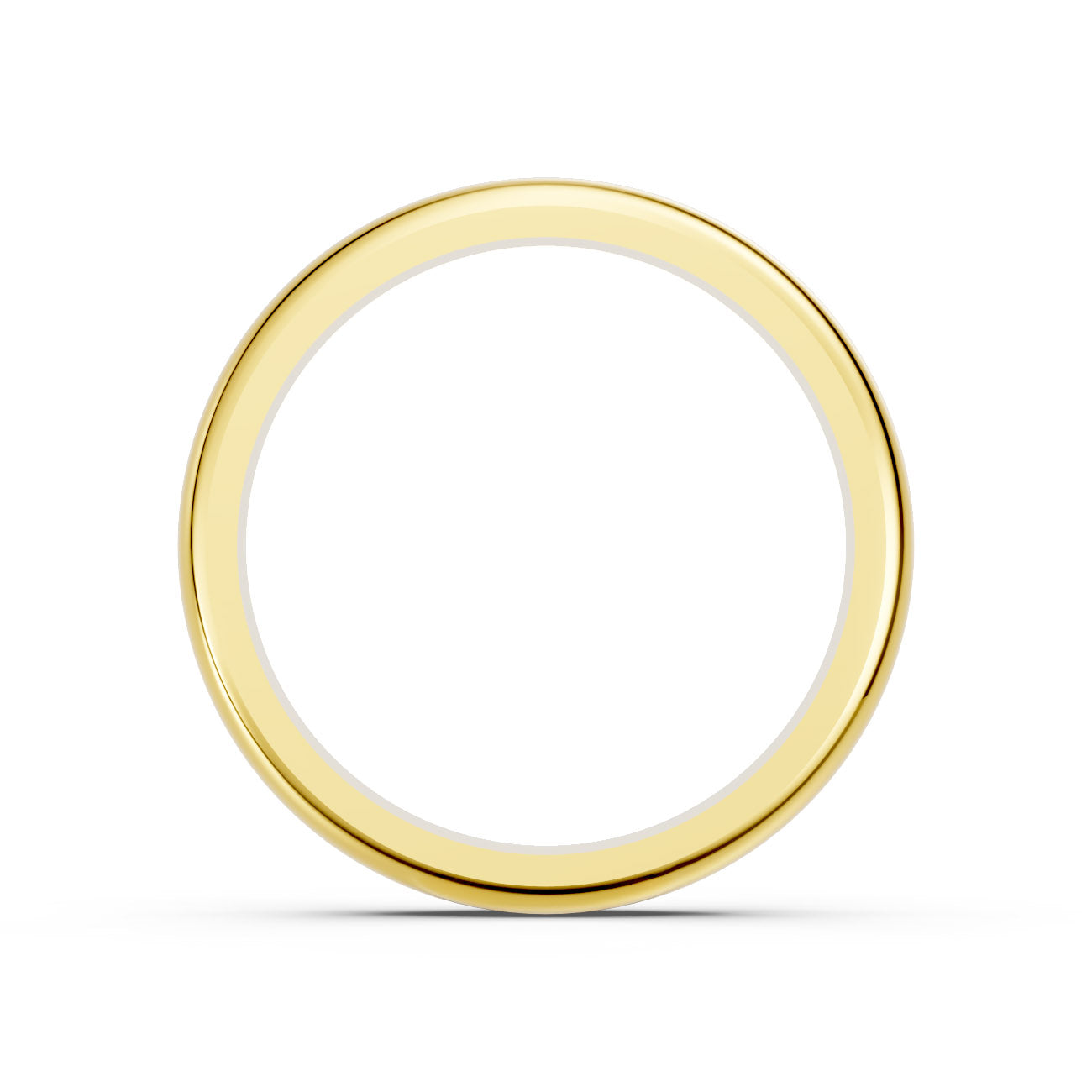 3mm Plain Wedding Band - AC WRD3MM