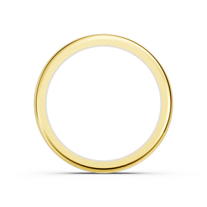 3mm Plain Wedding Band - AC WRD3MM