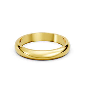 3mm Plain Wedding Band - AC WRD3MM