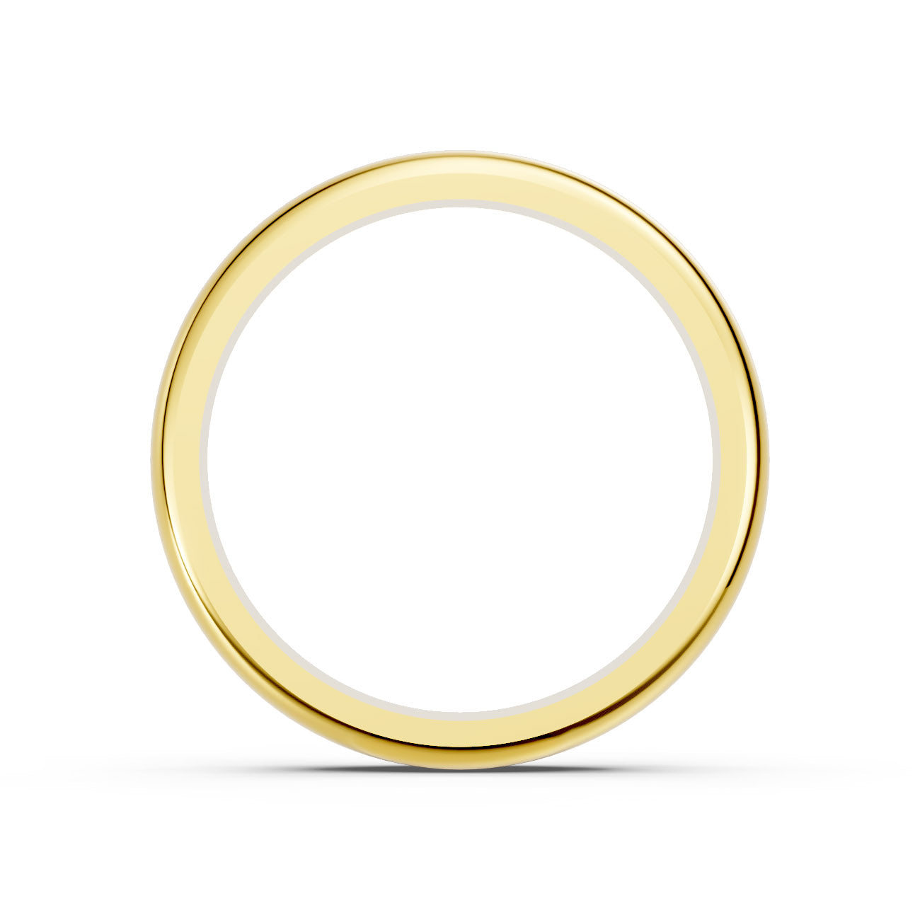 4mm Plain Wedding Band - AC WRD4MM
