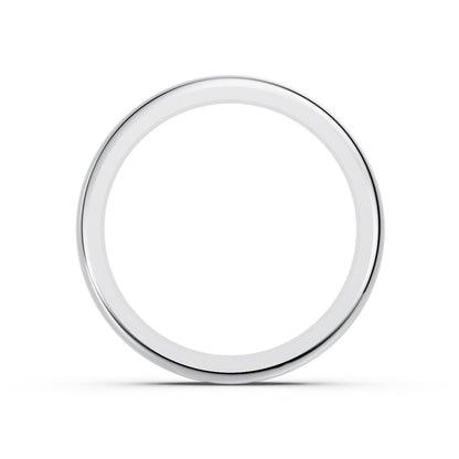 4mm Plain Wedding Band - AC WRD4MM