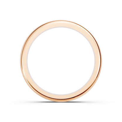 4mm Plain Wedding Band - AC WRD4MM