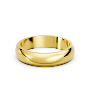 5mm Plain Wedding Band - AC WRD5MM